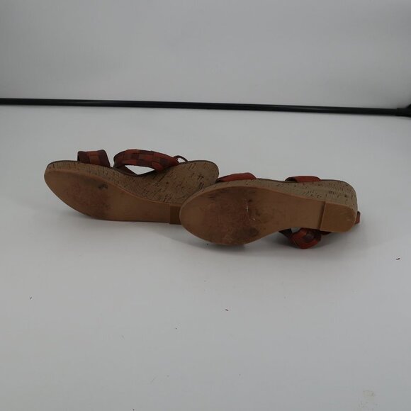 Lucky Brand Women's Carmel Weave Style Details Wedge Size 10 - Picture 11 of 11